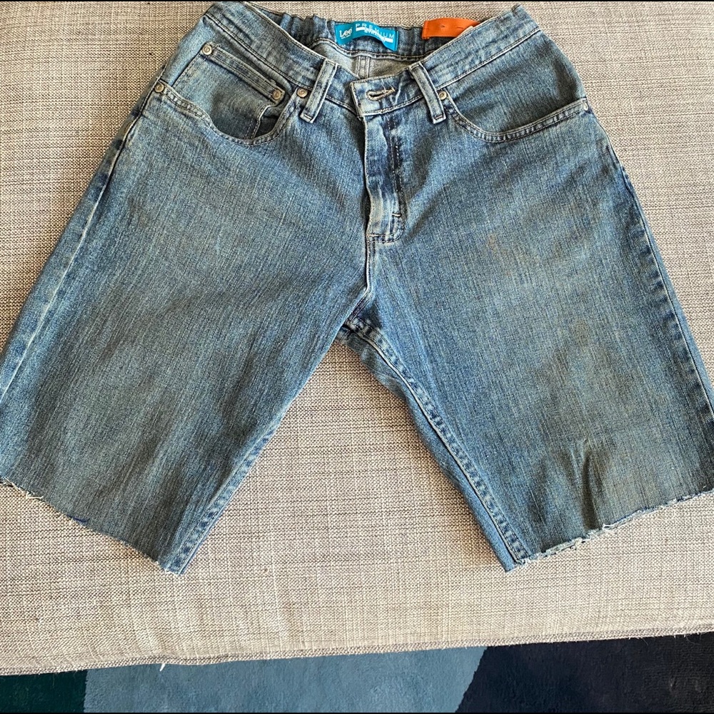 Lee Denim Shorts (Just Above Knee)